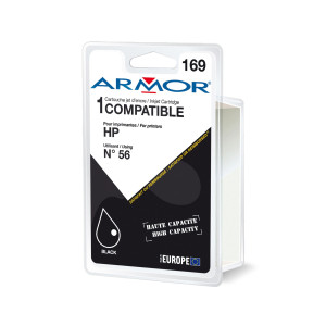 ARMOR CARTUCCIA NERA PER HP N56 PHOTOSMART 7760, PSC 1300 21ML COD. K20115OW