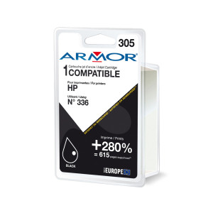 ARMOR CARTUCCIA NERO PER HP N336 DJ 5440, PSC1510 DOPPIA CAPACITA 28ML COD. K20260OW