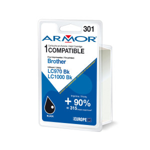 ARMOR CARTUCCIA NERO PER BROTHER LC 970- LC1000 COD. K20337OW
