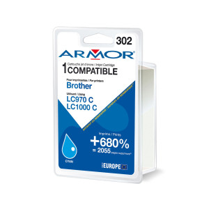 ARMOR CARTUCCIA CIANO PER BROTHER LC 970/ LC1000 COD. K20338OW