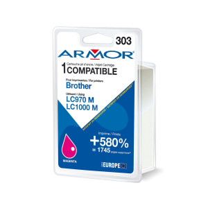 ARMOR CARTUCCIA MAGENTA PER BROTHER LC 970/ LC1000 COD. K20339OW