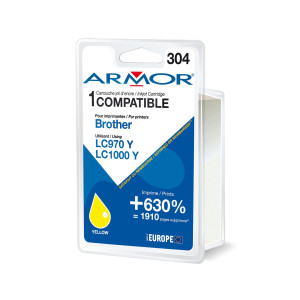 ARMOR CARTUCCIA GIALLO PER BROTHER LC 970/ LC1000 COD. K20340OW