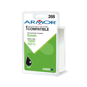 ARMOR CARTUCCIA NERO PER EPSONSTYLUS D78, D92, S20, BX300, SX100 SERIE COD. K20388OW