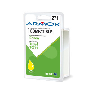 ARMOR CARTUCCIA GIALLO PER EPSONSTYLUS D78, D92, S20, BX300, SX100 SERIE COD. K20391OW