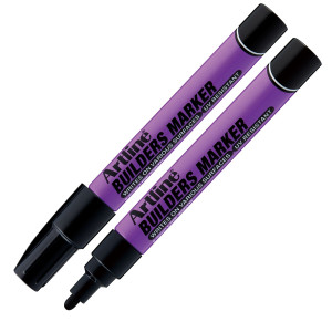 MARCATORE PERMANENTE SPECIALE PER EDILIZIA P. TONDA 2,3MM NERO ARTLINE COD. A BDM/N