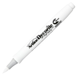 MARCATORE DECORITE PUNTA PENNELLO BIANCO ARTLINE COD. A EDF-F/BI