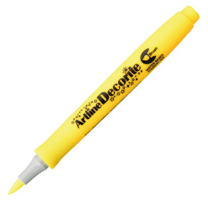 MARCATORE DECORITE PUNTA PENNELLO GIALLO ARTLINE COD. A EDF-F/G