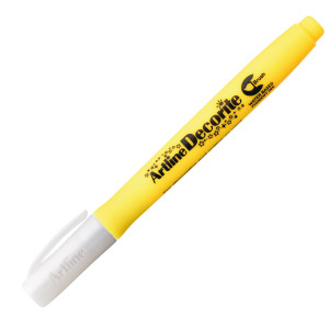 MARCATORE DECORITE PUNTA PENNELLO GIALLO ARTLINE COD. A EDF-F/G