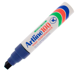 MARCATORE ARTLINE A 100 PERMANENTE PUNTA SCALPELLO JUMBO BLU COD. A100B