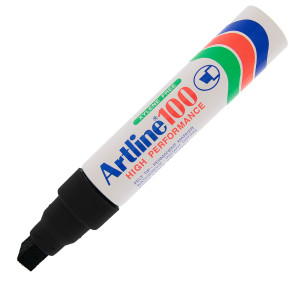 MARCATORE ARTLINE A 100 PERMANENTE PUNTA SCALPELLO JUMBO NERO COD. A100N