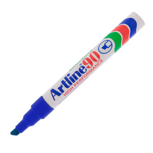 MARCATORE ARTLINE A 90 PERMANENTE PUNTA SCALPELLO BLU COD. A90B