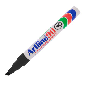 MARCATORE ARTLINE A 90 PERMANENTE PUNTA SCALPELLO NERO COD. A90N