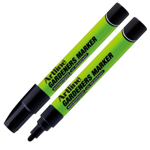 MARCATORE PERMANENTE SPECIALE PER GIARDINI ARTLINE PUNTA 2,3MM TONDA NERO COD. AGDM/N