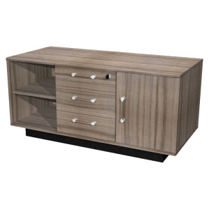 MOBILE DI SERVIZIO ELEGANCE 120X55X56,6HCM NOCE TOSCANO COD. 35017/N