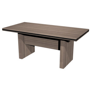SCRIVANIA DIREZIONALE 180X90CM ELEGANCE NOCE TOSCANO COD. 351/N