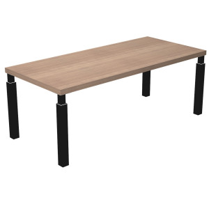 SCRIVANIA DIR. 180X90CM PRESTIGE QUADRO NERO VENATO/NERO COD. 901G/8/AQ