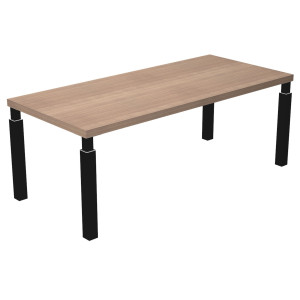 SCRIVANIA DIR. 210X90CM PRESTIGE QUADRO CILIEGIO ARABIS/NERO COD. 902G/K/AQ