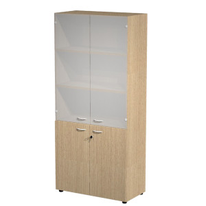 ARMADIO MODULARE A 2+2 ANTE 90X45,8CM - H200CM ROVERE