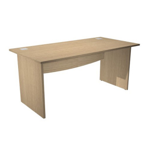 SCRIVANIA OPERATIVA FIANCHI MELAMINICO 180X80CM LARGH.73CM ROVERE AGORA' BASIC COD. JPB180/C