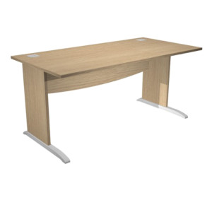 SCRIVANIA OPERATIVA FIANCHI A L MELAMINICO 140X80CM H73CM ROVERE AGORA' BASIC COD. JPL140/C