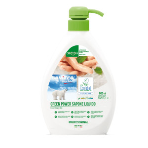 SAPONE LIQUIDO 600ML GREEN POWER SANITEC COD. 4004