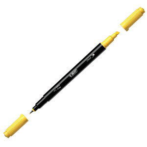 ASTUCCIO 6 EVIDENZIATORI DUAL TIP INTENSITY COLORI ASSORTITI BIC COD. 503828