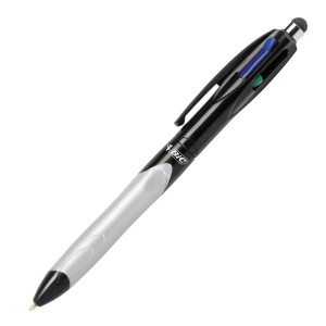 PENNA SFERA SCATTO 4COLORS GRIP STYLUS BIC COD. 926404