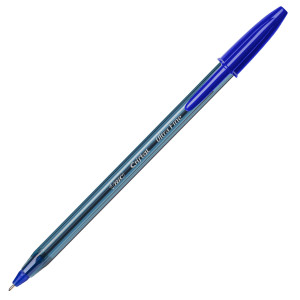 SCATOLA 20 PENNA SFERA CON CAPPUCCIO CRISTALÂ® EXACT 0.7MM BLU BICÂ®