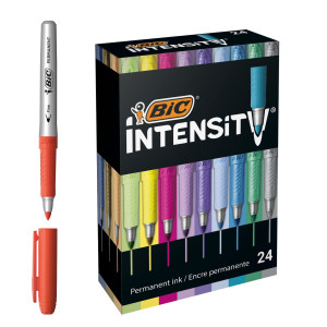 ASTUCCIO 24 MARCATORI INTENSITY COLORI ASSORTITI BIC COD. 992731