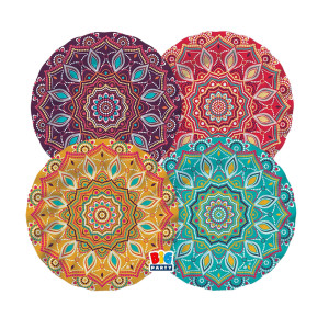 8 PIATTI D20CM MANDALA BIG PARTY COD. 75759
