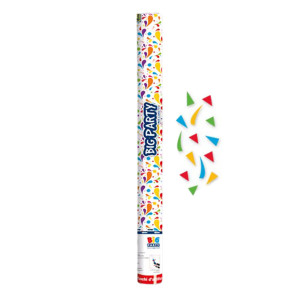 SPARACORIANDOLI CANNON COLORI ASSORTITI GITTATA 20MT BIG PARTY COD. Y0002 CONFEZIONE DA 12
