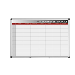 PLANNER MAGNETICO SETTIMANALE 90X60CM BI-OFFICE COD. GA03266170