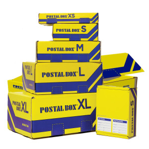 SCATOLA SPEDIZIONI POSTAL BOX  F.TO M 36X24X12CM BLASETTI COD. 0422