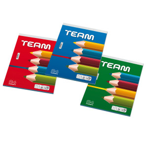BLOCCO NOTE 21X29,7MM A4 5MM 50GR 50FG TEAM BLASETTI COD. 1006 CONFEZIONE DA 10