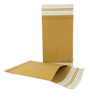 100 SACCHETTI E-COMMERCE E-DOUBLE AVANA 35X52,5CM COD. 21007