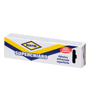 ADESIVO UNIVERSALE SUPERCHIARO 50GR BOSTIK COD. D2383