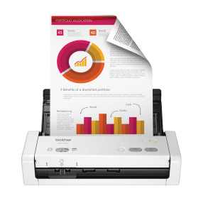 SCANNER DESKTOP COMPATTO CON DUPLEX (DUAL CIS). 25PPM/50IPM B/N E COLORE.