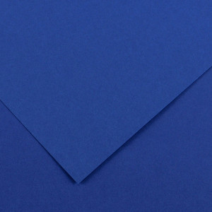 FOGLIO COLORLINE 70X100 CM 220 GR. 23 BLU REALE COD. 200041209 CONFEZIONE DA 25