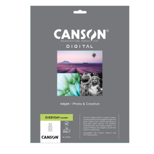 CARTA INKJET EVERYDAY A4 15FG 200GR GLOSSY CANSON COD. C33300S000