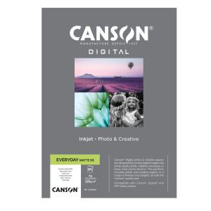 CARTA INKJET EVERYDAY A4 50FG 170GR MATT DOUBLE SIDE CANSON COD. C33300S003