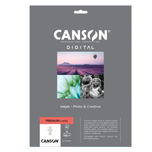 CARTA INKJET PREMIUM A4 20FG 255GR LUSTRE RC CANSON COD. C33300S008