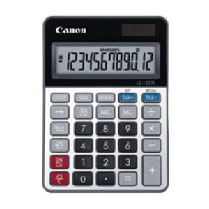 CANON CALCOLATRICE LS-122TS DBL EMEA GRIGIO COD. 2470C002
