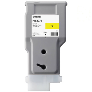 INK CARTRIDGE PFI-207Y GIALLO 300ML COD. 8792B001