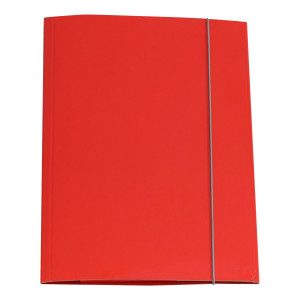 CARTELLINA CON ELASTICO 32PL 25X34CM ROSSO COD. CG0032LBXXXAE02