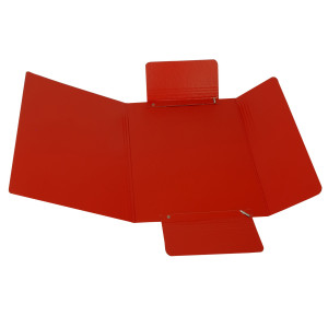 CARTELLINA C/ELASTICO 25X34CM ROSSO PRESSPAN 32P COD. CG0032PBXXXAE02 CONFEZIONE DA 10