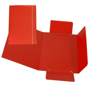 CARTELLINA C/ELASTICO 17X25CM ROSSO 40L COD. CG0040LBXXXAE02 CONFEZIONE DA 10