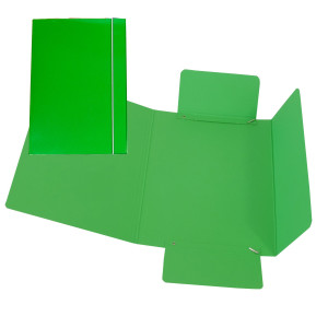 CARTELLINA C/ELASTICO 17X25CM VERDE 40L COD. CG0040LBXXXAE03 CONFEZIONE DA 10