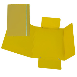 CARTELLINA C/ELASTICO 17X25CM GIALLO 40L COD. CG0040LBXXXAE04 CONFEZIONE DA 10