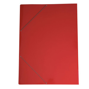 CARTELLA CON ELASTICO 70X100CM ROSSO IN CARTONCINO PLAST. 71LD COD. CG0071LDXXXAE02