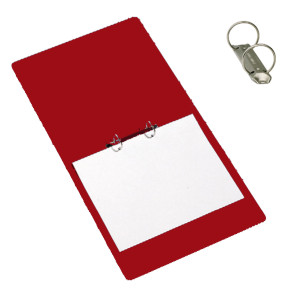 RACCOGLITORE PRESSPAN 25X33CM 2ANELLI 25MM ROSSO CDG COD. CG0382PBXXXAC02 CONFEZIONE DA 5